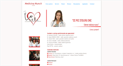 Desktop Screenshot of medicinamunciisv.ro