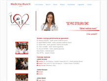 Tablet Screenshot of medicinamunciisv.ro
